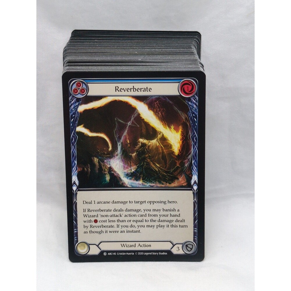 Lot Of (100) Arcane Rising Flesh And Blood Common Cards